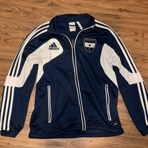Adidas Zip Up Athletic Jacket